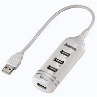Hama USB 2.0 HUB 4 Port White - USB Hub