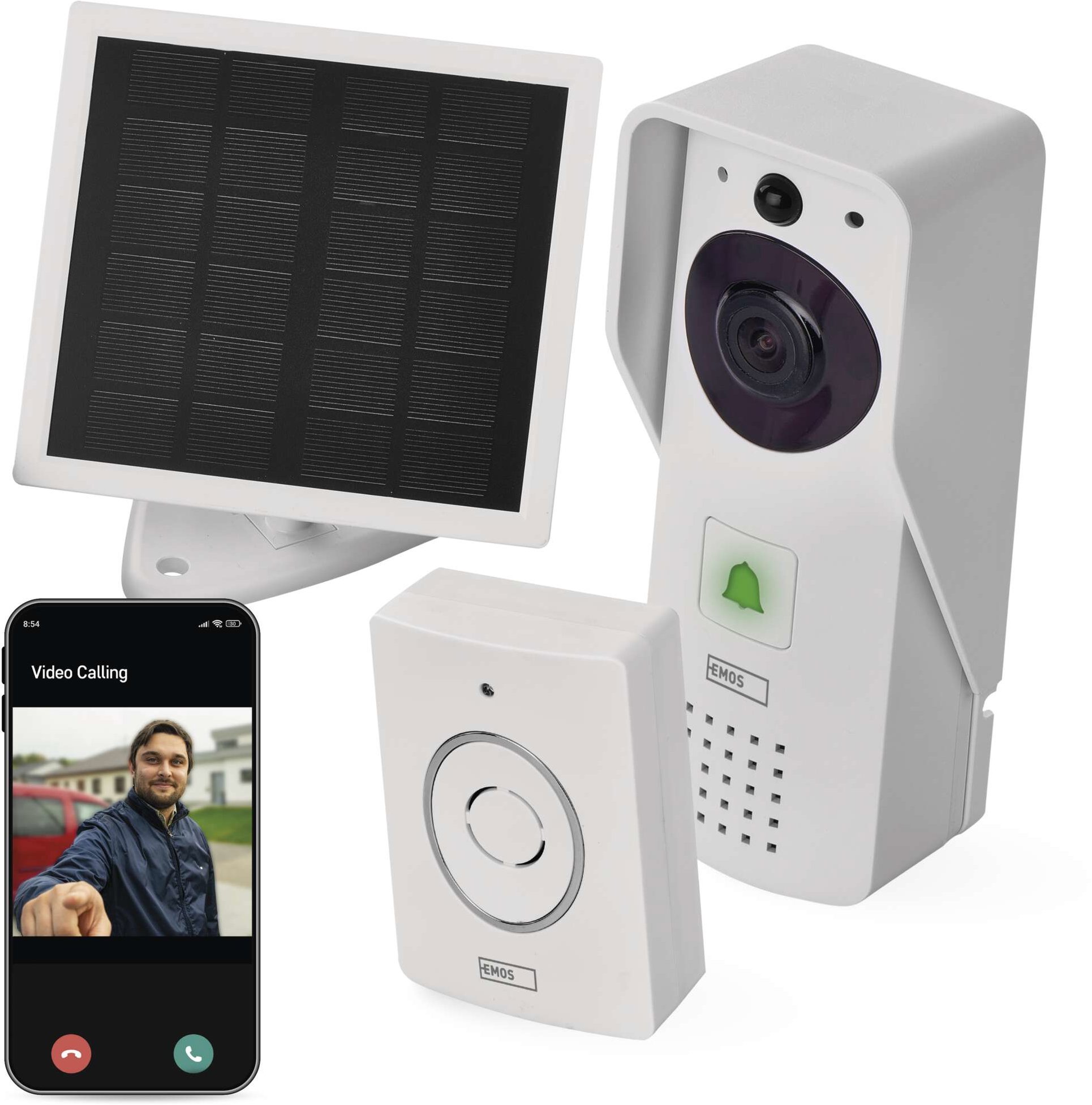 EMOS GoSmart IP-09D otthoni, vezeték nélküli, wifis, napelemes