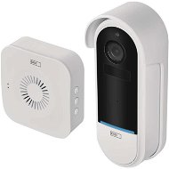 Zvonček s kamerou Emos GoSmart Domový bezdrôtový batériový zvonček s kamerou IP-15S s Wifi - Videozvonek