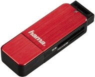 Hama USB 3.0 Kartenlesegerät rot - Kartenlesegerät