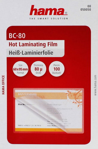 Hama Heißlaminierfolien 50050 - Laminierfolie - Hauptbild