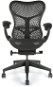 Kancelárska stolička Herman Miller Mirra s opierkou TriFlex – čierna - Kancelářská židle