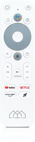 Homatics remote control white original - TV Remote Control - Main image