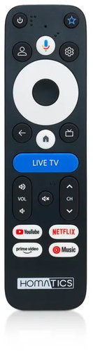 Homatics Dálkový ovladač V2 černý originální Main image Homatics Dálkový ovladač V2 černý originální - Remote Control - Main image