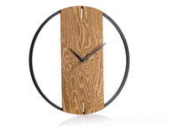 HOME DECOR Nástěnné hodiny Wood Deco 40 cm - Wall Clock