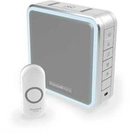 Honeywell DC915NG Wireless Doorbell Series 9, 200m, 8 Melodies, Portable Case, Design, Button, - Doorbell