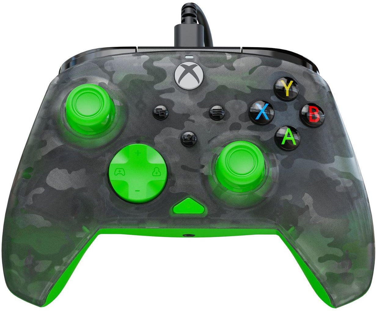 Turtle Beach Rematch Core Xbox/PC kontroller, Ghost Black Camo/Green