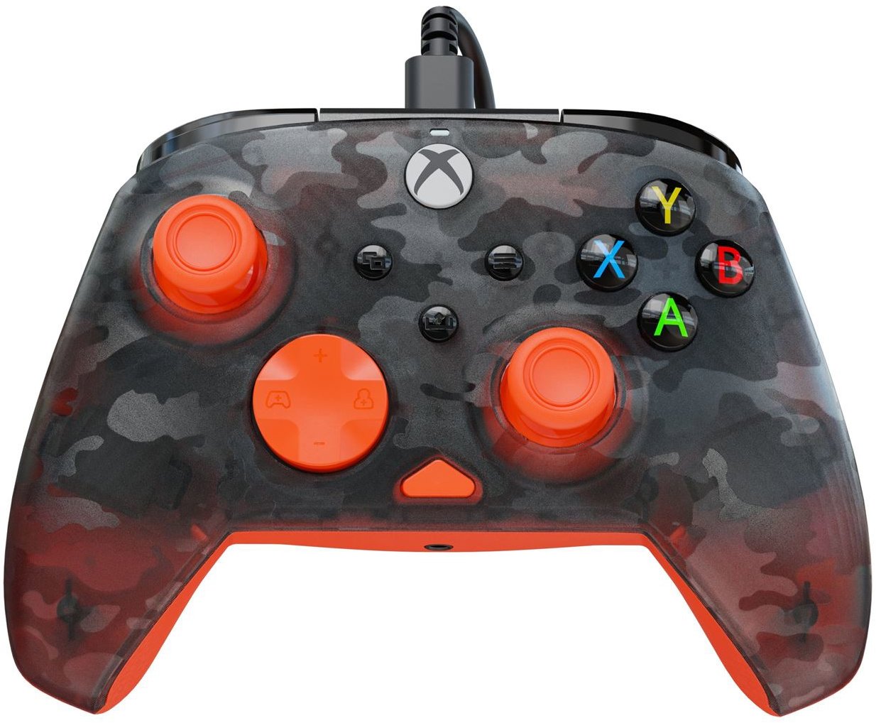 Turtle Beach Rematch Core Xbox/PC kontroller, Ghost Black Camo/Orange