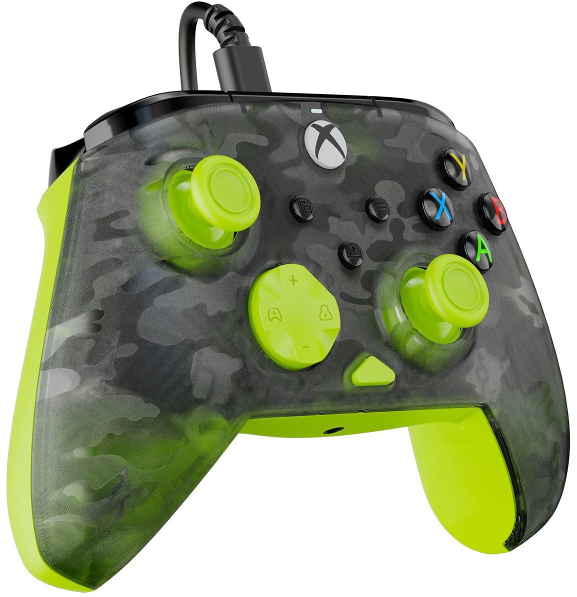 Turtle Beach Rematch Core Xbox/PC kontroller, Ghost Black Camo/Yellow