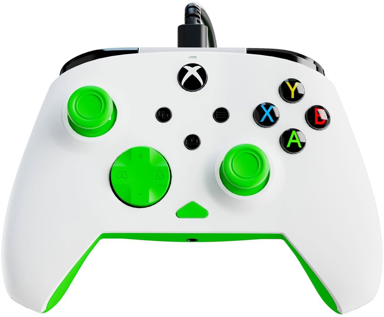 Turtle Beach Rematch Core Xbox/PC kontroller, fehér/zöld
