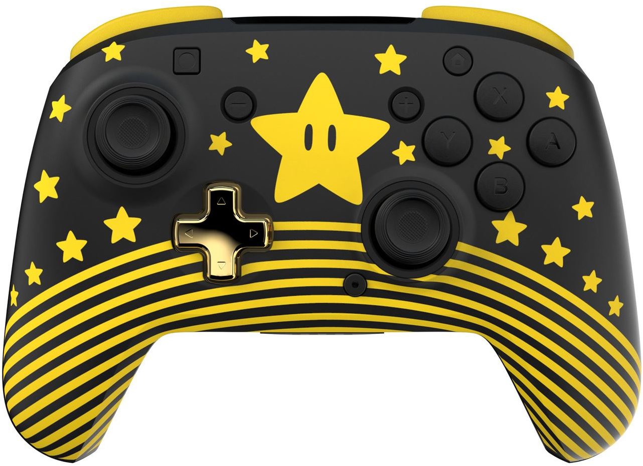 Turtle Beach Rematch Glow Vezeték nélkül Nintendo Switch 2 kontroller - Super Mario Star