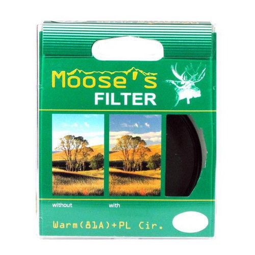 HOYA Moose`s 52mm pol+81a - Polarising Filter - Main image