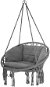 Aga Závěsné křeslo MR4510 tmavě šedé - Hanging Chair