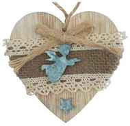 STRENDPRO MagicHome Christmas ornaments - hanging heart, 10 cm, 5 pcs - Christmas Ornaments