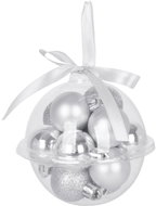 STRENDPRO MagicHome Christmas decorations - balls, silver, diameter 3 cm, 12 pcs - Christmas Ornaments