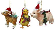 KURT ADLER Farm animal ornament - Christmas Ornaments