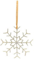 EXNER Ornament snowflake gold 15 cm - Christmas Ornaments