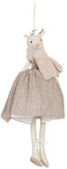 CLAYRE & EEF Hanging ornament - Lotte the doe in powder dress - Christmas Ornaments