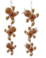 KURT ADLER Gingerbread Boy & Girl 1 pcs - Christmas Ornaments