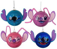 KURT ADLER Disney Stitch Christmas Box Set 4 Pcs 75 mm - Vánoční ozdoby
