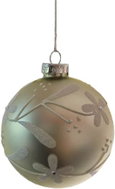 HIGHLIFE Christmas ornament - Ball green flower - Christmas Ornaments
