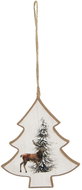 CLAYRE & EEF Hanging ornament - Tree with deer - Christmas Ornaments