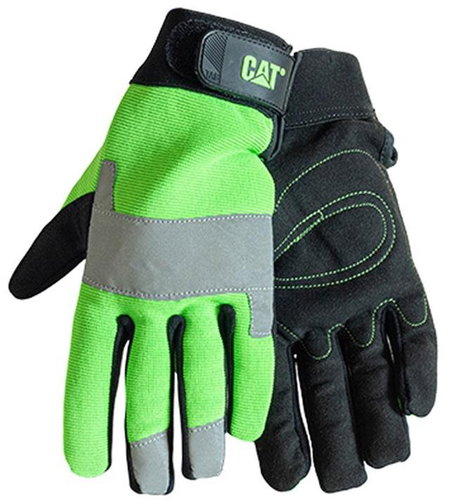 CAT Reflective gloves CAT012214, L/9 - Work Gloves - Main image
