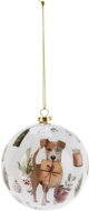H&L Christmas ornament 8 cm dog, mix of colours - Christmas Ornaments
