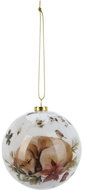 H&L Christmas ornament 8 cm sleeping dog, mix of colours - Christmas Ornaments