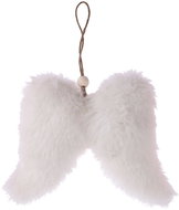 H&L Christmas decorations - hanging wings, white, 10 cm - Christmas Ornaments
