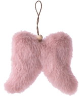 H&L Christmas decorations - hanging wings, pink, 10 cm - Christmas Ornaments