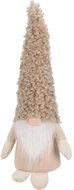 H&L Vánoční skřítek Pixie 12 × 12 × 42 cm, chlupatá čepice - Christmas Decoration