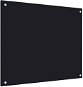 Shumee Kuchynský panel čierna 70 × 60 cm tvrdené sklo - Panel za kuchynskú linku