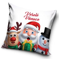 Carbotex Christmas cover Santa and his Merry Christmas 40 × 40 cm - Pillowcase