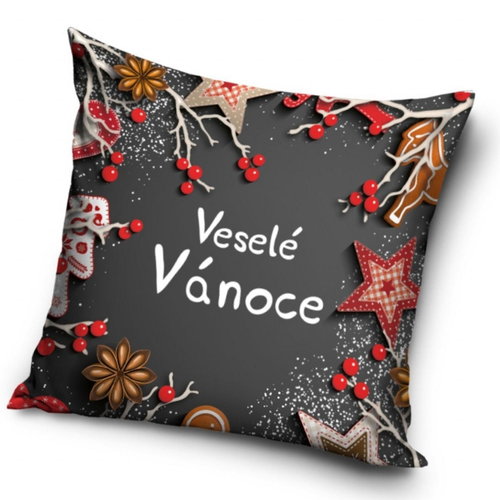 Carbotex Christmas cover Christmas board 40 × 40 cm - Pillowcase - Main image