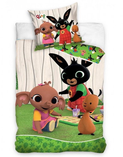 Carbotex Bedding Bing Garden party 140 × 200, 70 × 90 cm - Children's Bedding - Main image