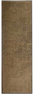 Shumee Pratelná 60 × 180 cm hnědá - Doormat