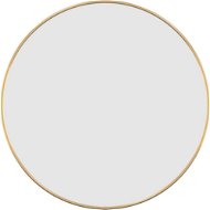 Shumee Nástenné okrúhle zlaté 50 cm - Zrkadlo