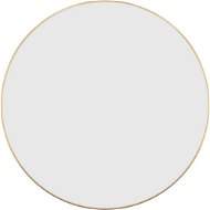Zrkadlo Shumee Nástenné okrúhle zlaté 60 cm - Zrcadlo