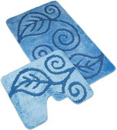 BELLATEX Koupelnová předložka Standard 60 × 50 600/080 šedé kosočtverce - Bath Mat