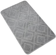 BELLATEX s.r.o. Koupelnová předložka Standard 60 × 100 600/080 šedé kosočtverce - Bath Mat