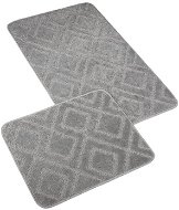 BELLATEX s.r.o. Standard készlet 60 × 100 + 60 × 50 600/080 szürke - Fürdőszobai szőnyeg