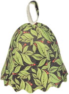 SOTRA Sauna cap Leaves, 100% wool felt - Sauna Hat
