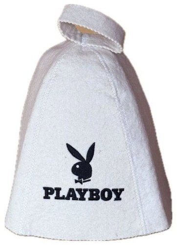 Sotra Sauna Hat Playboy White, 100% Wool - Sauna Hat - Main image