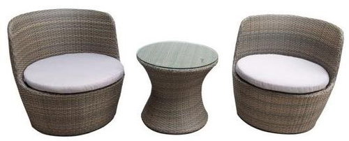 DIMENZA Folding garden furniture set SYDNEY 1 table+2 armchairs - Garden Furniture - Main image