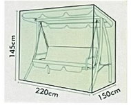 DIMENZA Protective cover for garden swing - Garden Furniture Cover