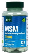 Holland & Barrett MSM, 750 mg 120 capsules - Dietary Supplement
