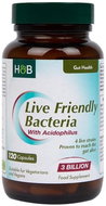 Holland & Barrett Live friendly bacteria with Acidophilus 3 billion, 120 capsules - Probiotics