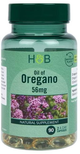 Holland & Barrett Oil of oregano, 90 capsules - Dietary Supplement - Main image