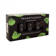 EMENDO OY Sauna essence PREMIUM, 3 × 10 ml, black holder - Sauna Scent